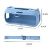 Portable Silicone Cover with Carrying Straps Protective Skin for Speaker, Water Resistant Case
