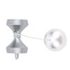 Desk Toy Stress Relief Rotating Gyroscope Desktop Decompression Toy with Silicone Cover for Office