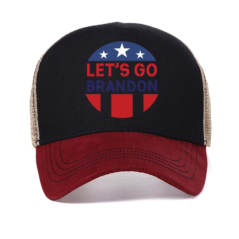 America Let’s Go Brandon Funny Unisex Women Baseball Cap Unisex Casual Adjustable Summer Mesh Breathable Hats