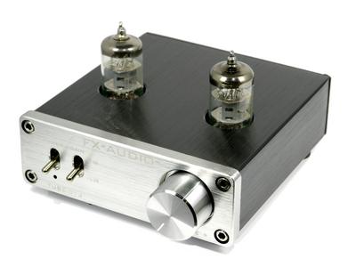 Préampli à tube à vide NFJ modèle original FX-AUDIO-TUBE-01J (amplificateur de ligne) (argent)