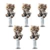 Car Accessories Dashboard Decorations,Shaking Cats Bobblehead Dashboard Car Decors for Women Car Interior Desk Ornaments