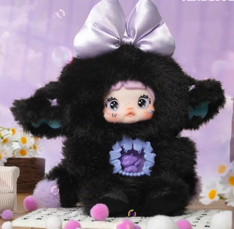 CHIBIHOUSE Nommi Version 6 Fantasy World Series Blind Box Figur, ca. 18-20 cm groß, aus PVC und Polyester, süßer Plüsch-Schlüsselanhänger (nommi v6, 1