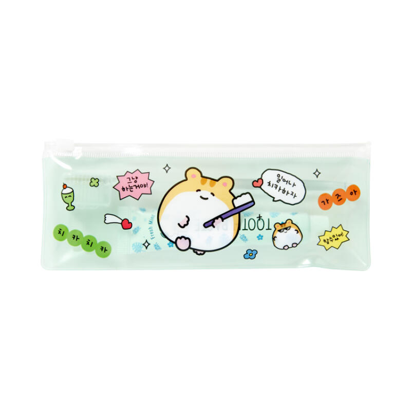 

Chikahayaju Pouch Toothbrush and Toothpaste Set (30g) (25019074)