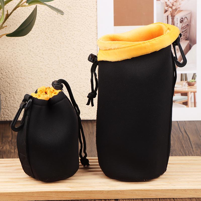 Camera Lens Pouch Bag Neoprene Waterproof Soft Shocproof Video Camera Lens Pouch Bag Case For Most Digital Camera