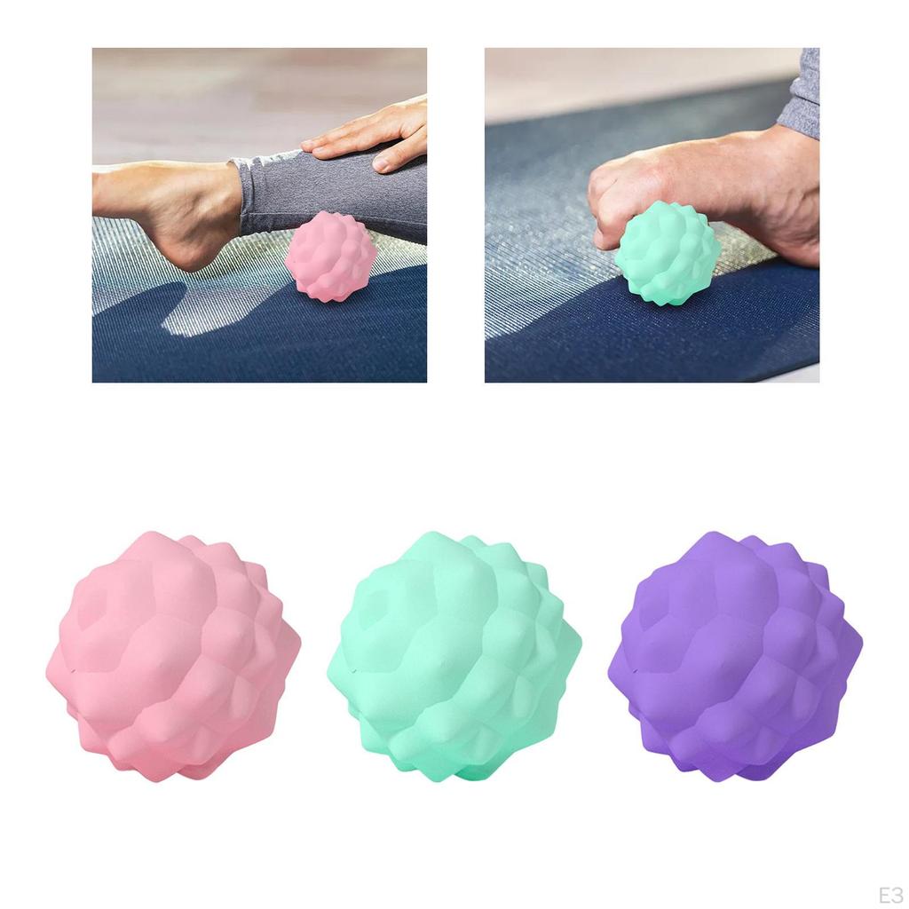 Compact Massage Ball for Deep Tissue Relief - Portable Self-Care Tool Fitness and Yoga