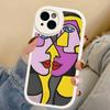 Picasso Abstract Art Phone Cover For IPhone 11 12 13 14 15 16 Pro Max Mini Plus Soft Leather Case