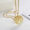 Dawapara Four Powerful Archangels Necklace The Seals of The Four Emperors Kingdom of Spirits Rulership Stainless Steel Amulet