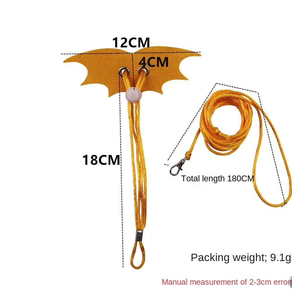 Adjustable Traction Rope Solid Color Pet Chest Strap Cute Little Rabbit Rope  Or Small Reptiles