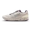 Wave Ace Comfortable Versatile Durable Breathable Supportive Rebound Low-Top Lifestyle Casual Shoes Unisex Shoes Gray Purple D1GH242201