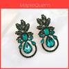 Fashion European Style Zircon Drop Earrings For Women Elegant Jewelry Gift