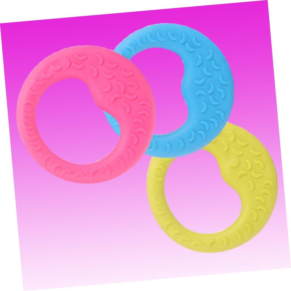 New Pet Products Moon Pet ToysTPR Toys Moon Bite Resistant Teeth Grinding Training DogsTPR Moon Dog Toys EasyTo Clean InteractiveToys Cat and Dog Toys