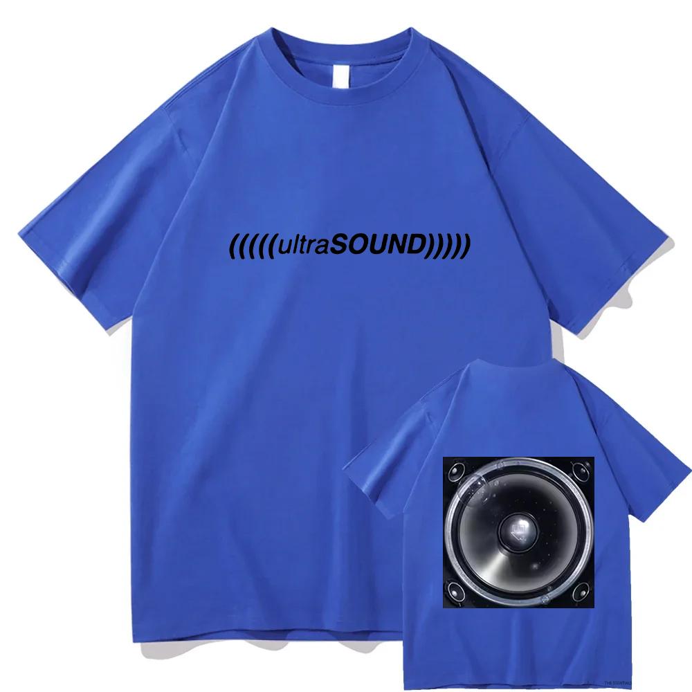 The Neighbourhood (((((ultraSOUND))))) Tshirts Short Sleeve Cotton Female T-shirt Unisex Streetwear Band Graphic Print Loose Tee