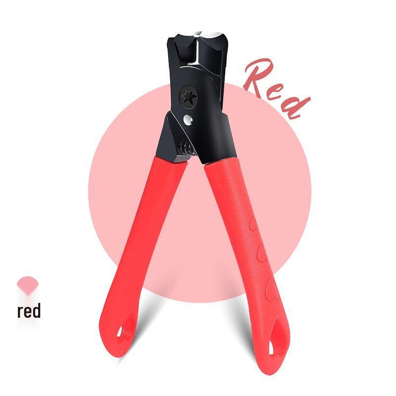 Large Angled Fingernail Clippers: Single Size, Adult Use, Multi-functional Household Set