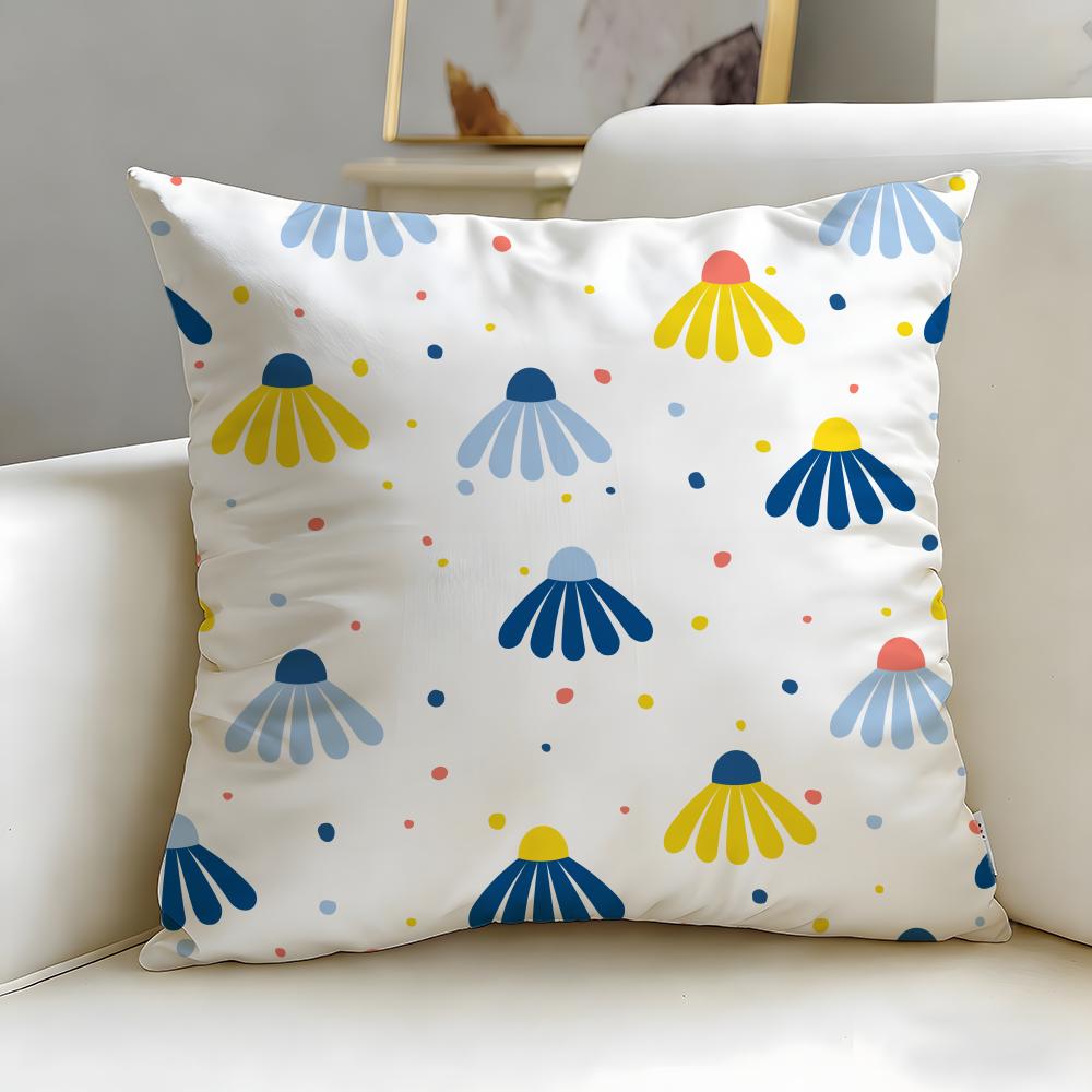 classic art theme Nordic simple dots Cushion Cover Soft & Easy-Wash Pillow Case – Versatile for Couch, Bed, Travel and Office
