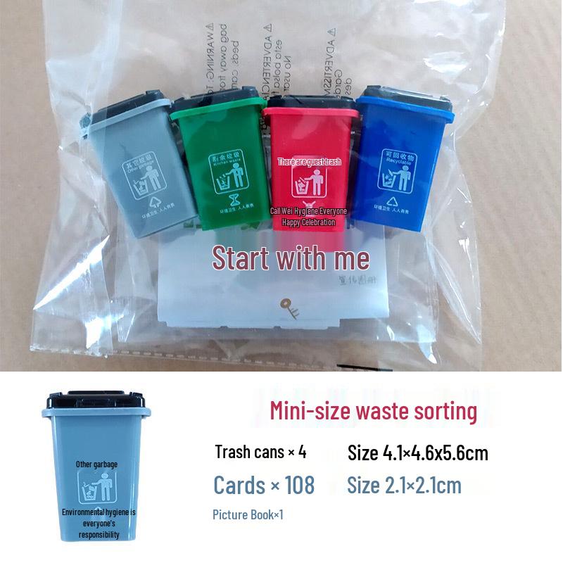 

Handheld Mini Trash Sorting Toy for Children s Science Education