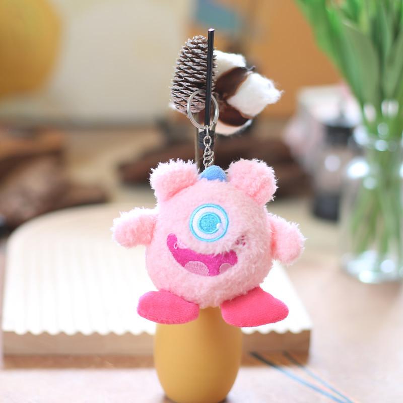 Милый милый большеглазый монстр, маленькая подвеска, плюшевая игрушка, кукла, маленькая сумка-монстр, подвесной брелок, тряпичная кукла 11 cm.