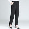 Mom's Quilted Fleece-Lined High-Waisted Winter Pants