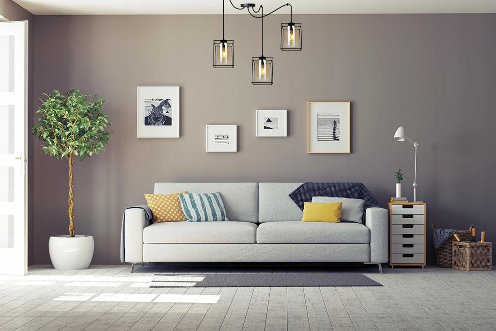 MODERN ELEGANT HANGING LAMP GLASS SHADE