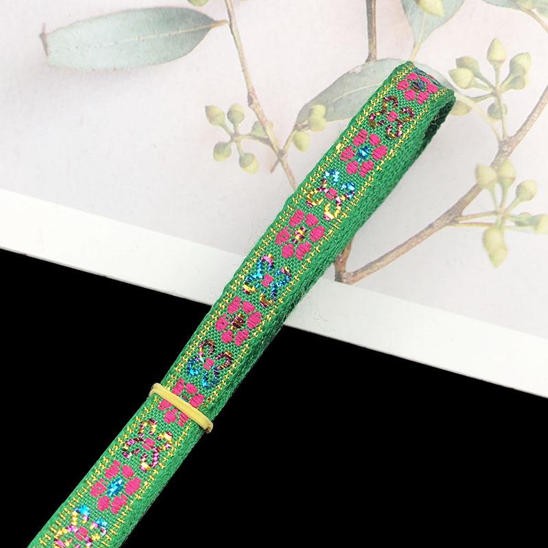 1cm Ethnic Embroidery Lace Trim for Dance Costume and Clothing Accessories