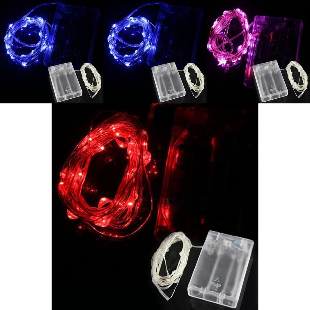 Elegant Led Battery String Fairy Lights With Waterproof Copper Wire For Home Decor