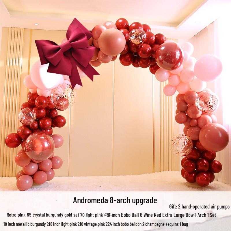 Wedding Celebration Balloon Arch Decoration Stand for Bridal Room & Birthday Party