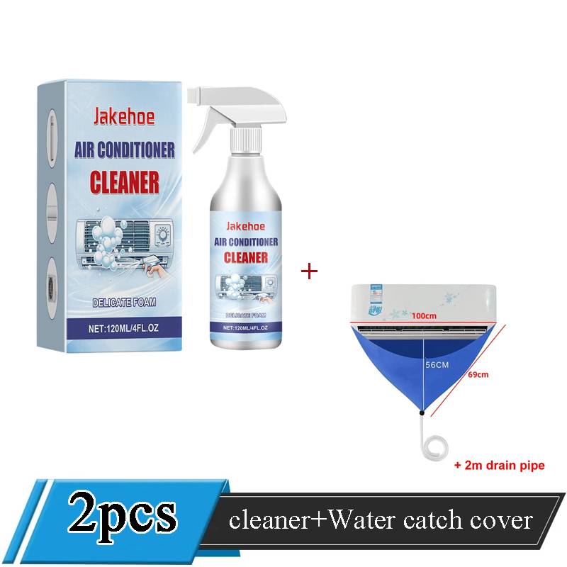 120ml Air Conditioner Cleaner Strong Cleaning Removes Stains And Odors Fast Decomposition Household Cleaning Tools