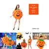 Soft And Comfortable Halloween Pumpkin Clothes With Shoes And Hat