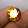 8.40 Ct Natural Montana Sapphire Yellow Round Cut CERTIFIED Loose Gemstone X-023
