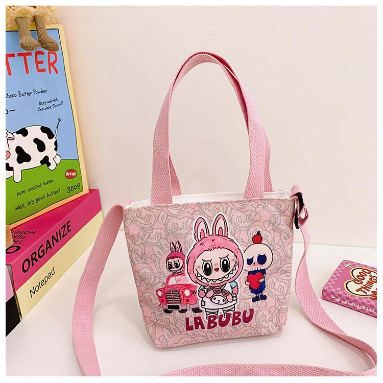 Cute Kids Shoulder Bag Fashionable Nylon Casual Cartoon Holder Snack