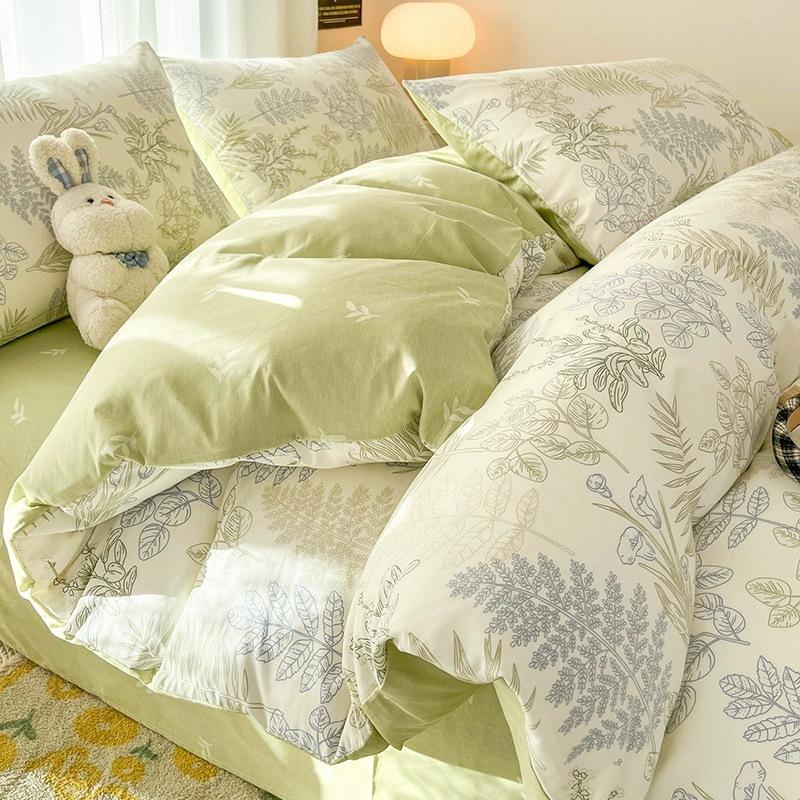 Home Textile Bedding Cotton Pure Cotton4-Pcsquilt Set 3-Pcs Set Winter Class A Maternal And Infant Grade Advanced Sense