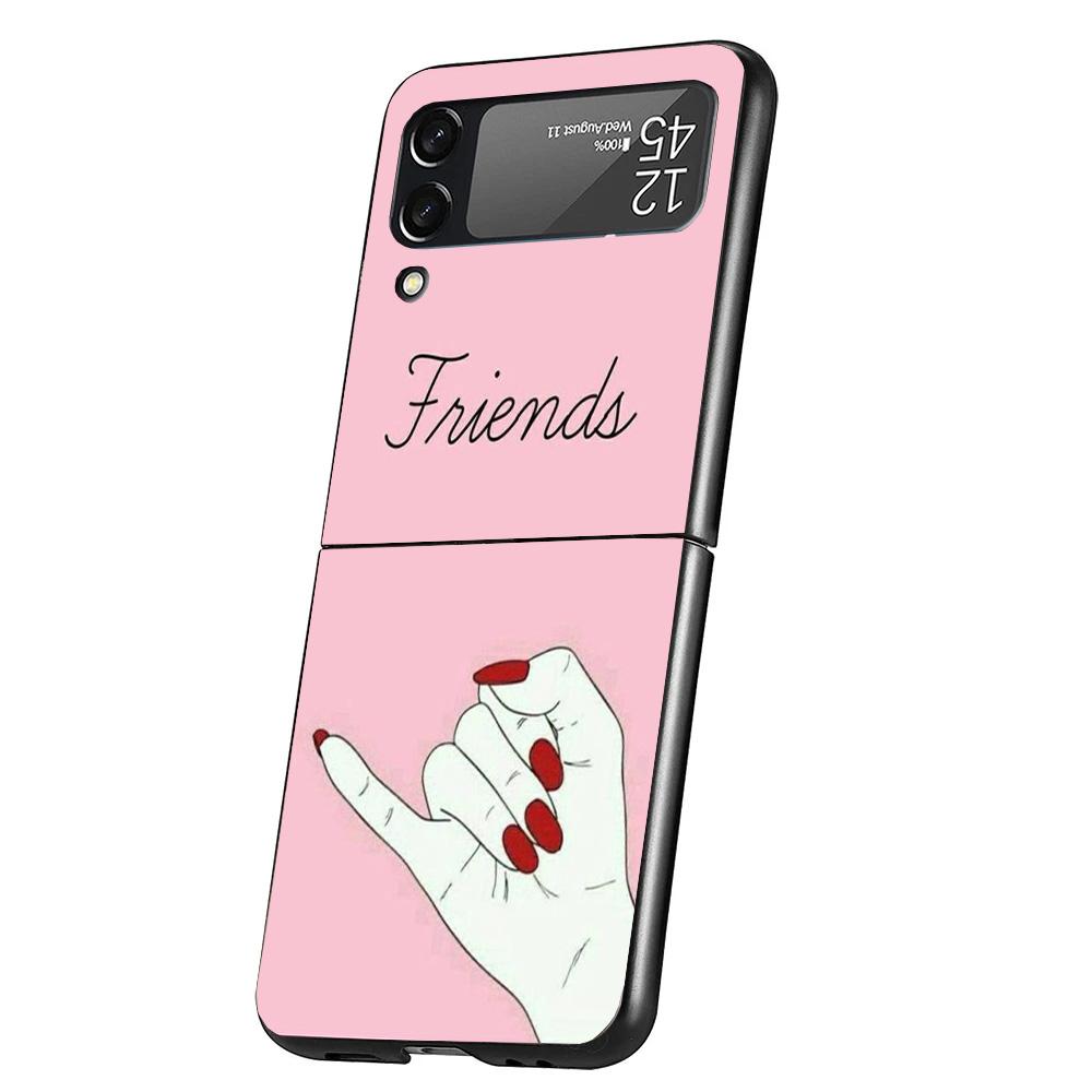 Girls Bff Best Friends Forever Phone Case For Samsung Galaxy Z Flip 7 6 5 4 3 5G Cover ZFlip7 ZFlip6 ZFlip4 ZFlip5 ZFlip3 Coque