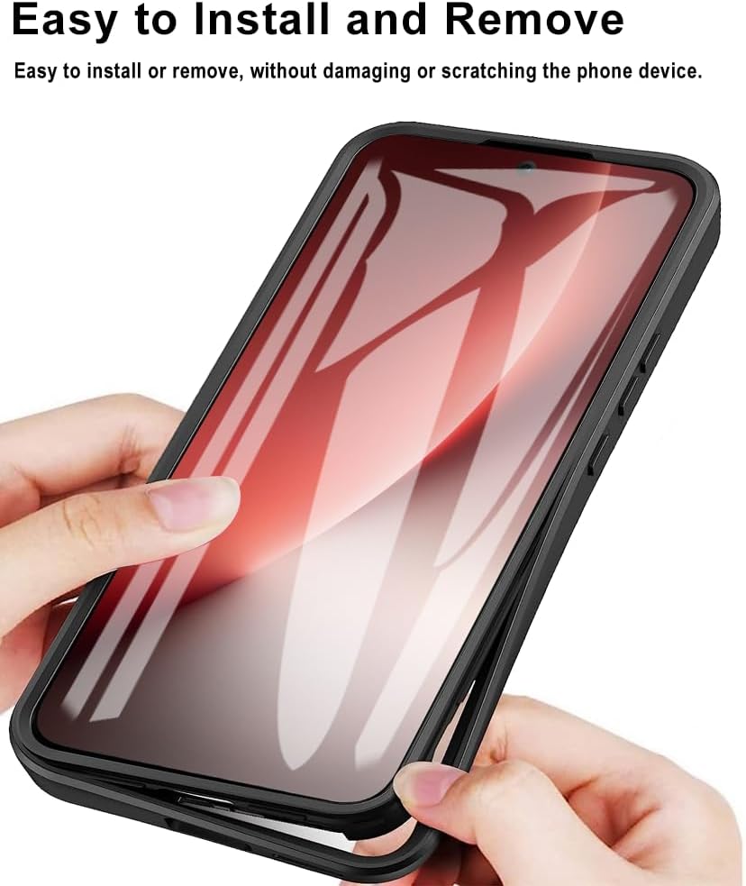 360 Full Protection Case for Honor X9D / X70 / Magic8 Lite Cover Built-in Screen Protector