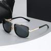 Klasyczne Luksusowe Męskie Okulary Przeciwsłoneczne Jazda Modna Marka Okulary Przeciwsłoneczne Dla Kobiet Lustrzane Retro Vintage Kwadratowe Projektant Okulary UV400