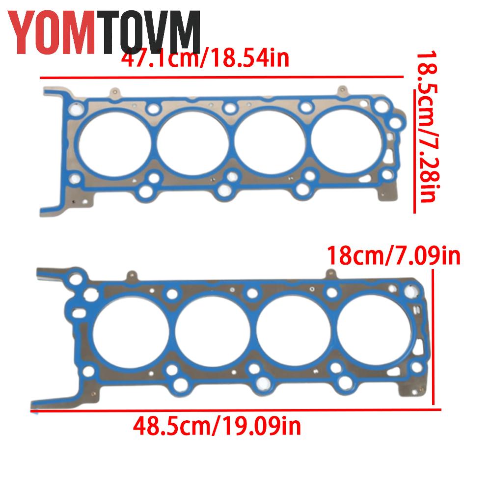 2pcs Engine Cylinder Head Gaskets For Ford F-150 F-250 F-350 Super Duty Expedition Lincoln Mark LT 2004-2006 26306PT 26307PT
