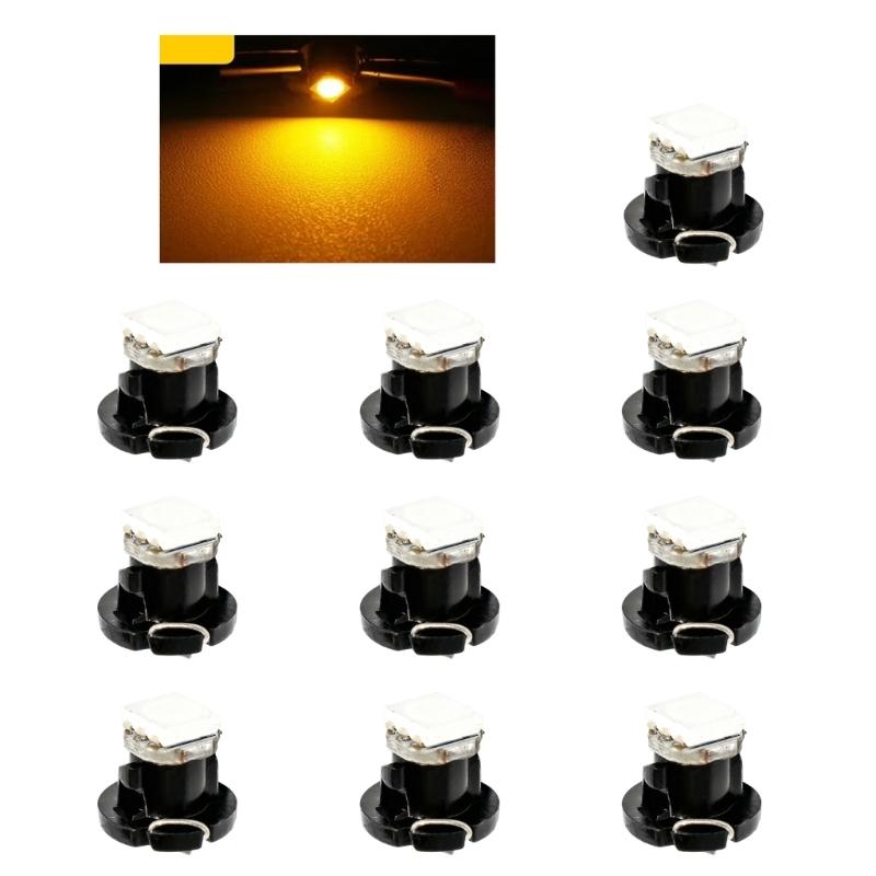 10Pcs T3 4.2 4.7 High Brightness LED Bulb for Car Interior Dashboard Instrument Light Dashboard Warming Indicator