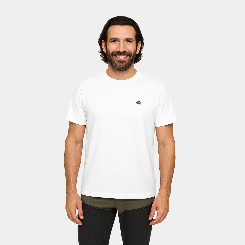 Alpinus Tokat Men' T-Shirt White Fp11886 Size 2Xl