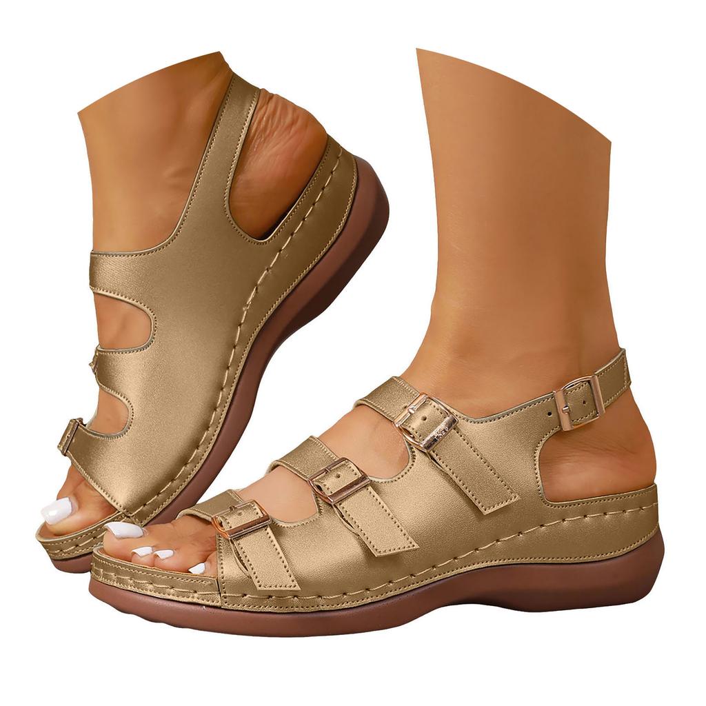 Platform Wedge Sandals Lightweight Summer Strap Casual Vacation Sandals Sandals Women Size 38 Wedge Sandals For Women Thong