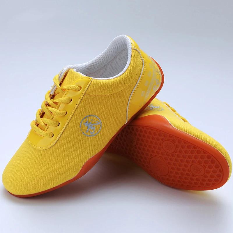 Sell Well Unisex Kids and Adult Martial Arts Performance Shoes Wushu Kung Fu Taiji Tai Chi Sneakers