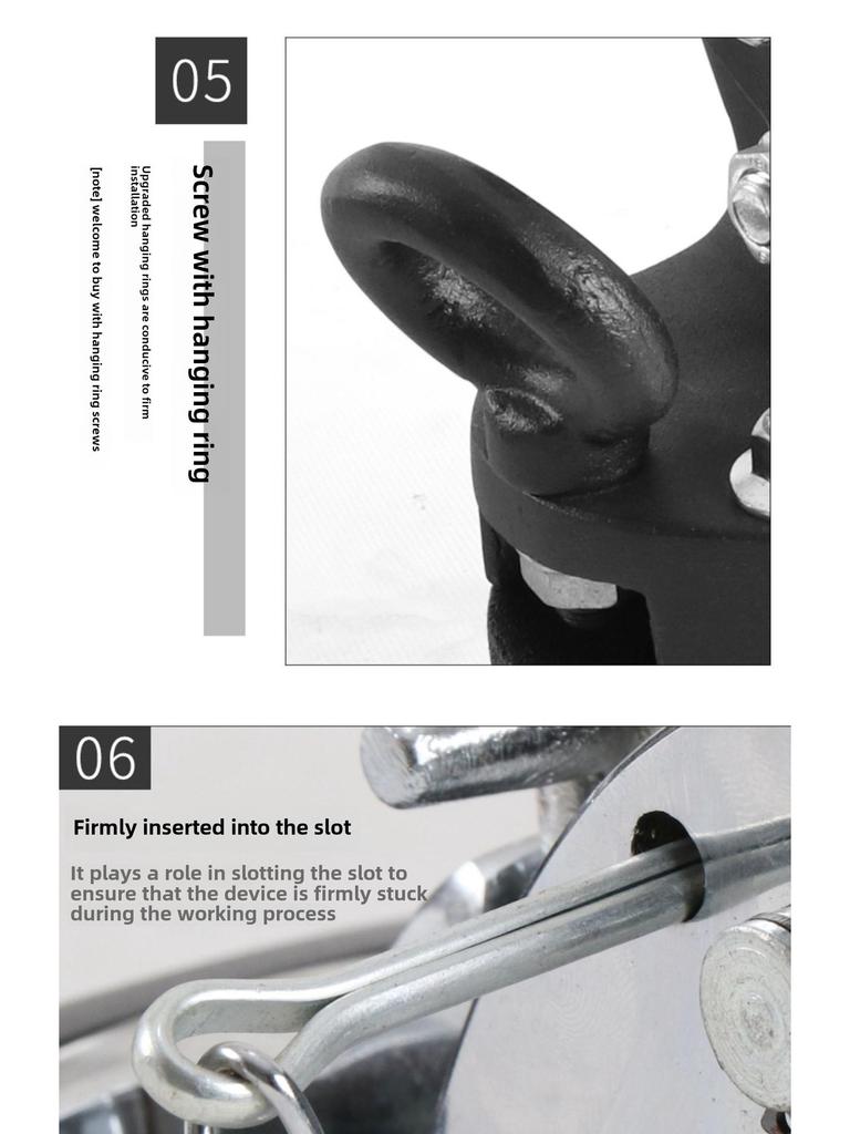 Compatible Tow Hooks and Tow Bar for Roewe RX5, RX8, and W5 Models (Rear)