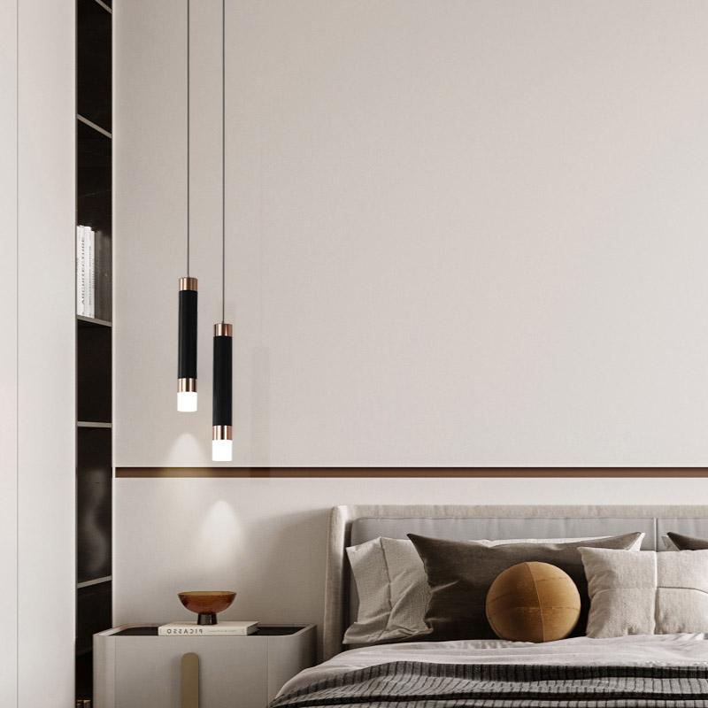 Neu Moderne Glanz Minimalist LED Anhänger Lichter Kronleuchter Für Schlafzimmer Wohnzimmer Decor Hängende Lampe suspension innen beleuchtung