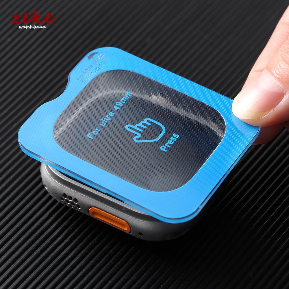 1/3/5Pcs Tempered Glass Screen Protector for Apple Watch Ultra 49mm Accessories HD Film IWatch Ultra Automatic Installation Kits