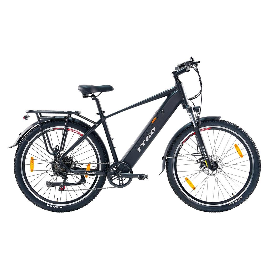 Elektrokolo TTGO M300 27,5" Pneumatiky 250W Motor 36V20Ah Baterie 25km/h Maximální Rychlost 100km Maximální Dojezd Senzor Točivého Momentu Shimano 7 Rychlostí