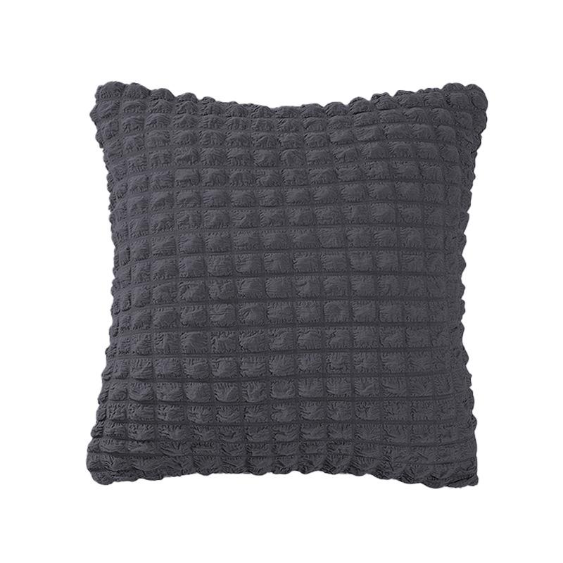 Modern Minimalist Seersucker Sofa Pillowcase & Backrest Cover