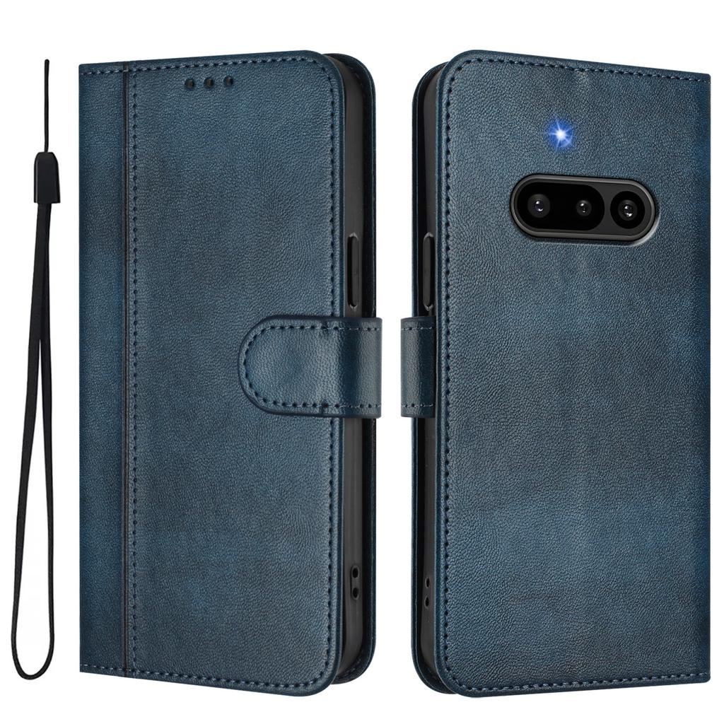 Pentru Nimic Telefon (3a) Huse Portofel Suport Textură Retro Piele Husă Telefon cu Șnur