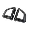 Carbon Fiber Style Dashboard Side Air Vent Cover Trim for Subaru Crosstrek XV
