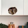 Funny Squirrel Mouse Wall Sticker Toilet Lid Stickers, Bedroom Entrance Living Room Porch Home Decora Waterproof Decals Stickers S744