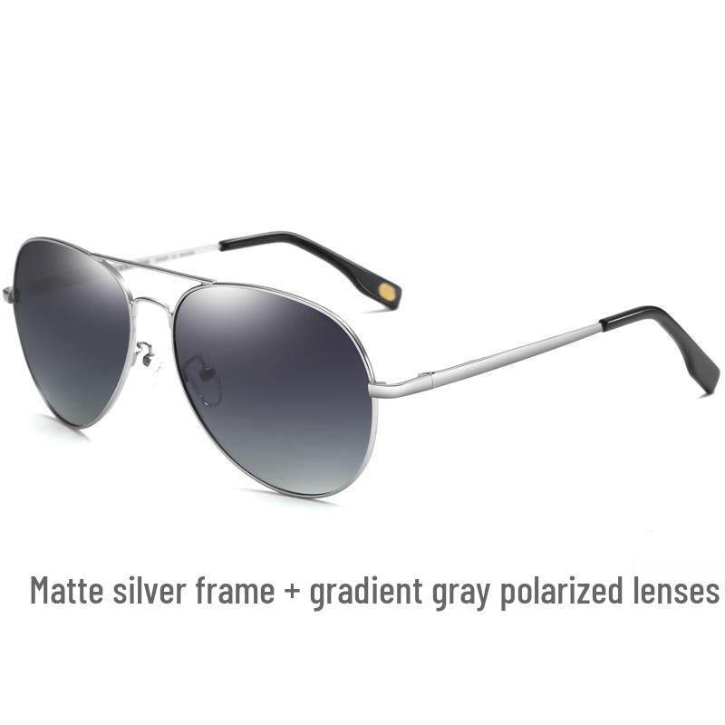 

Мужские поляризационные солнцезащитные очки Old Bull «Лягушачий глаз», Металлические очки высокого класса для рыбалки и вождения с ацетатными заушниками.