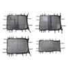 Sunshade Full Mesh Shade Top Anti-UV Leateher Top Cover for Jeep Wrangler JL 2018 Up  4-Door Version Provide UV Protection Car Accessories