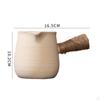 Ceramic Teapot Anti Scald Rope Wraps Handle Chinese Traditional Tea Infuser for Restaurant