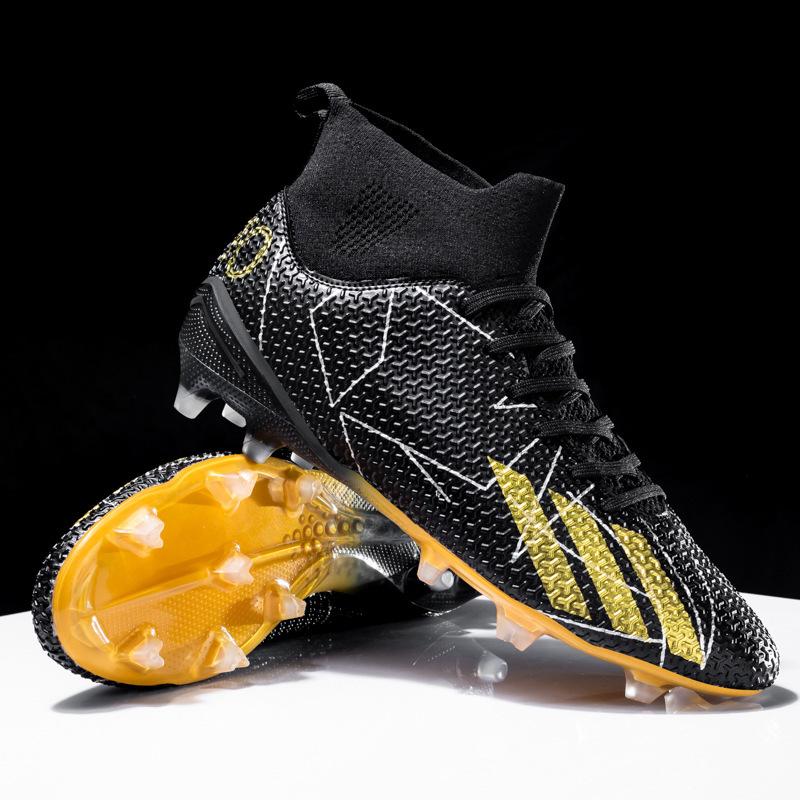 Falcon new high-top football shoes long nails football shoes broken nails training shoes football men's models